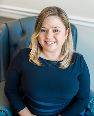 A headshot of Krystle Acevedo Howard of Rodier Family Law in Harford County, Maryland.