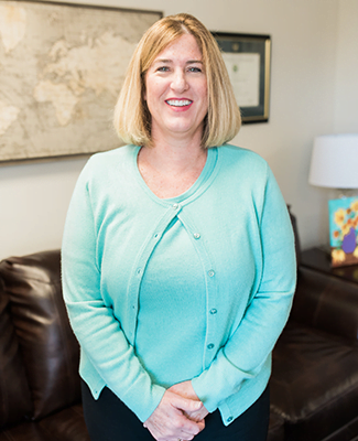 A headshot of Sue Plefka of Rodier Family Law in Harford County, Maryland.